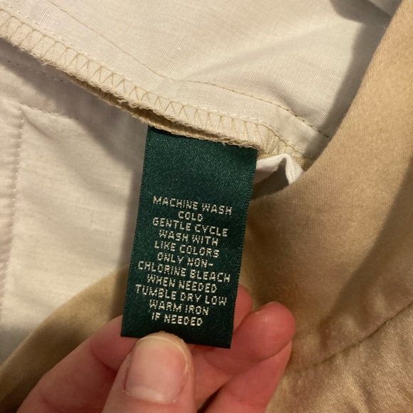 Ralph Lauren Tan Dress Shorts - Picture 3 of 5